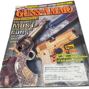 vintage guns & ammo magazine October 2000 English 122 pages READ